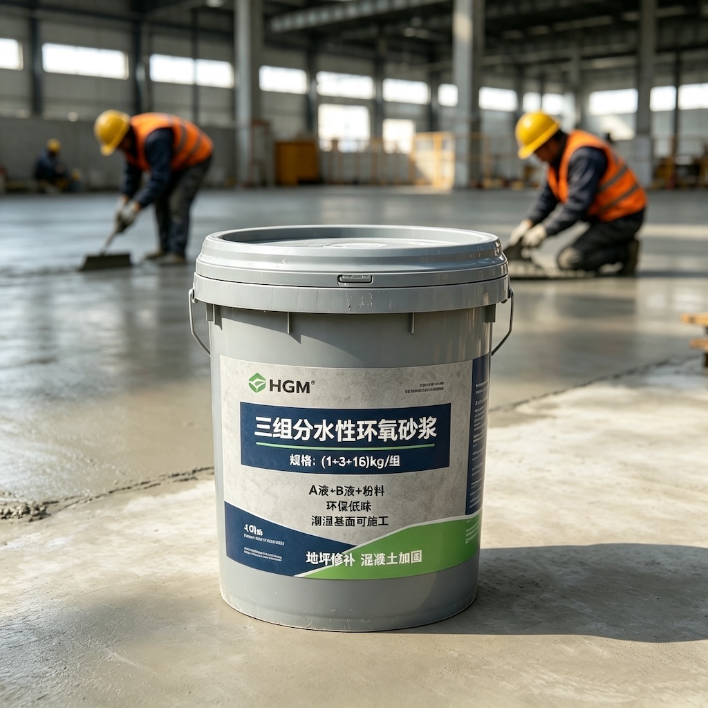 莲湖三组份水性环氧砂浆